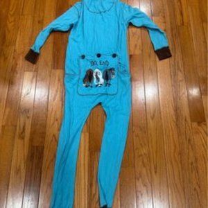 Lazy-one union suit